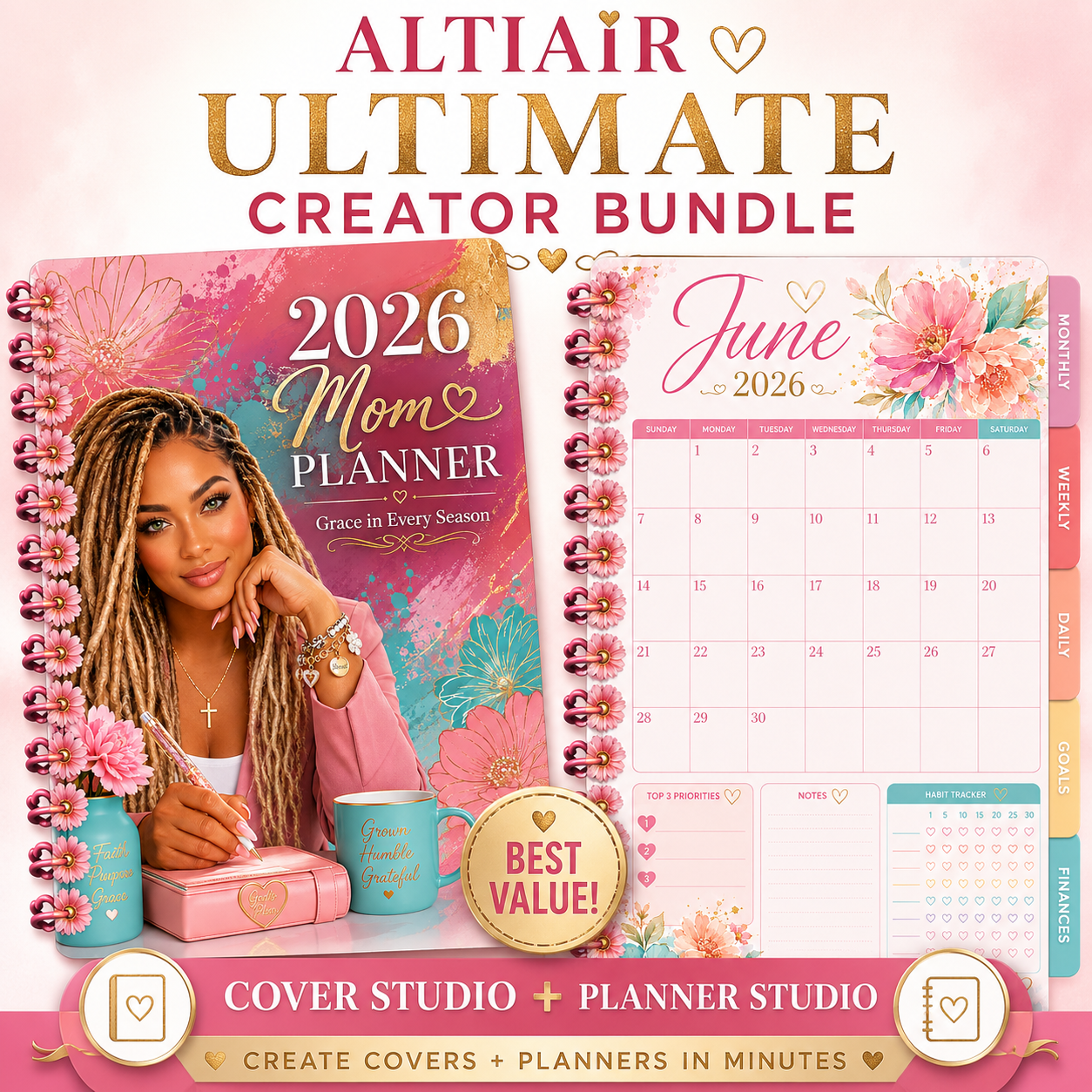 Altiair Ultimate Creator Bundle mockup