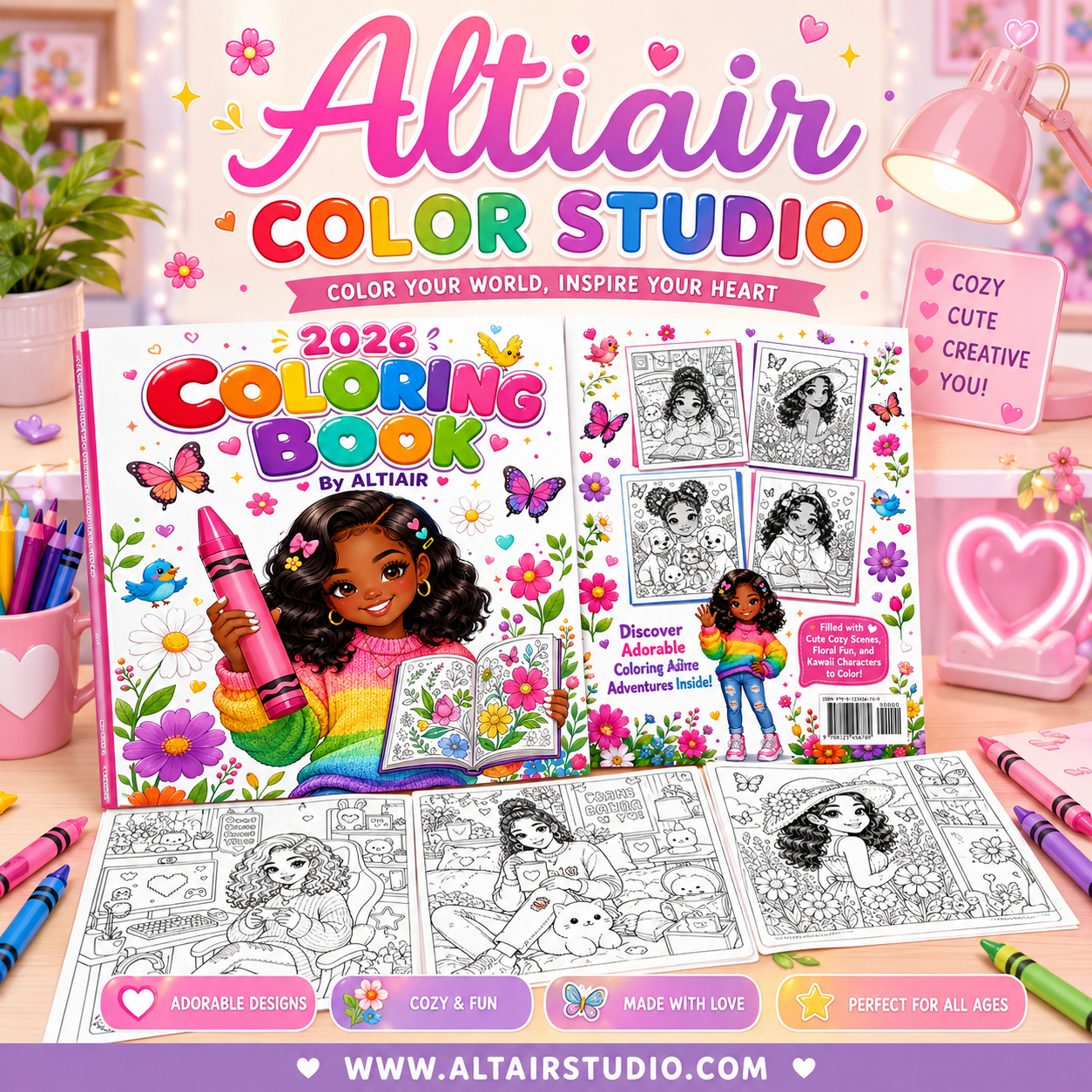 Altiair Color Studio mockup
