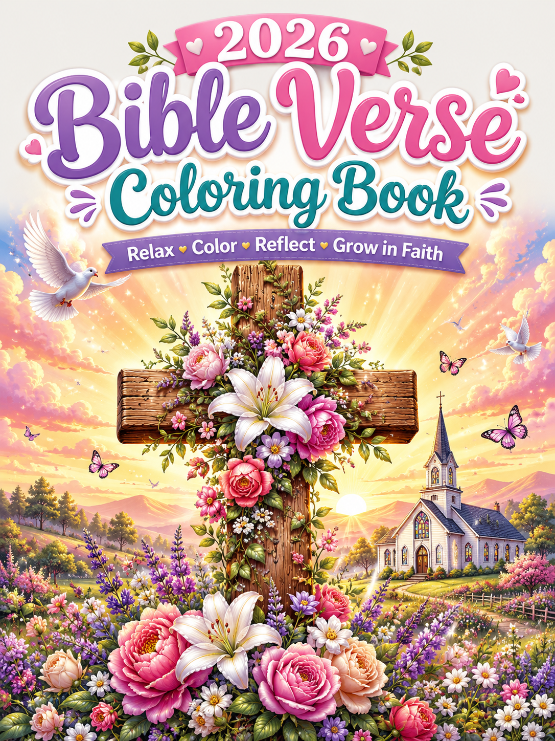 Bible Verse Coloring Books